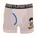Xplicit "Supershag" White Boxer Short in a Can