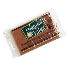 Natural Value, Walnut Scrubber Sponge, 1ct