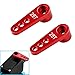 2PCS ShareGoo Metal 25T Servo Horn M3 Threads Steering Arm Server Rocker Adapter for Futaba Savox Power HD HSP Servos Motor 1/8 1/10 RC Car Truck,Red