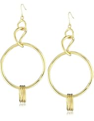 Belle Noel Chandelier Hoop Earrings