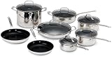 Cuisinart 77-14NSZA Chef's Classic Non-Stick Stainless 14 Piece Set