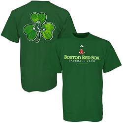 Majestic Boston Red Sox Green St. Patrick's Day Celtic Classic T-shirt (Large)