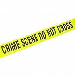 200' Long Crime Scene Plastic BARRICADE TAPE. Great for Halloween