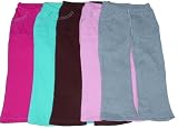 PLUS SIZE Girls' Fleece Pants with Patch Pockets and Studs