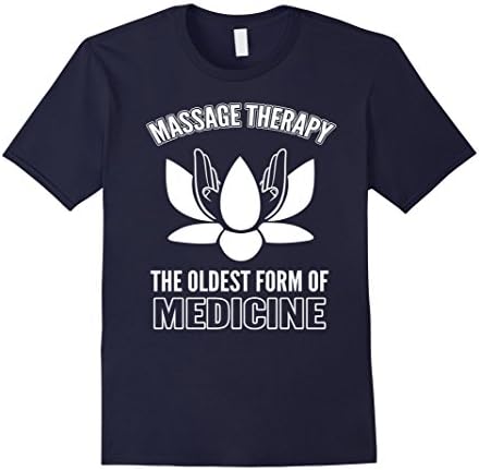 Men's Massage therapy the oldest form of medicine 3XL Navy