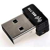 Modern-Tech 802.11n Micro Wireless Wifi USB N Adapter Dongle for PC/Laptop - Super Fast 150Mbps (Suitable for Linux/Mac/Windows 2000/XP/Vista/7 - 32bit & 64bit Versions)