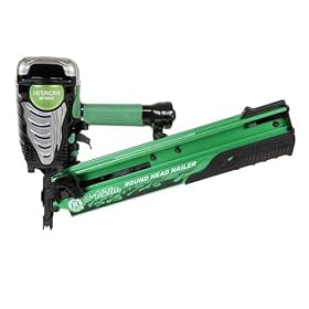 Factory-Reconditioned Hitachi NR90AE Full Head Framing Nailer
