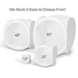 Square Perfect 60 Inch Light Tent Photo Cube Softbox with 4 Colored Backgrounds For Product Photography