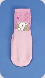Playshoes - Fliesenflitzer Hausschuhsocken Teddy rosa ,Gr. 31/34