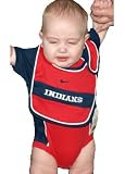 Cleveland Indians MLB Team Color Creeper with bib and bootie