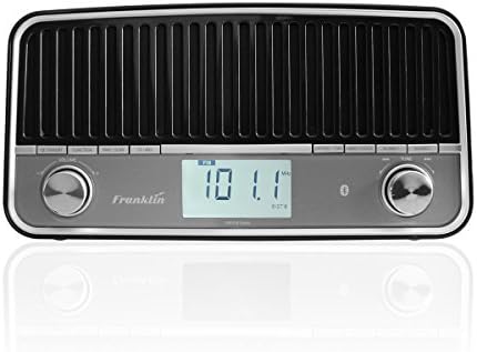 Franklin FR-1 AM/FM Table Radio with Stereo Speakers and Bluetooth