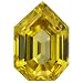 0.67 Ctw Canary Yellow Fancy Pear Cut Loose Diamond For Pendant