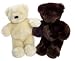 MiniMink Ultra Soft Faux Fur Teddy Bear in Rich Chocolate