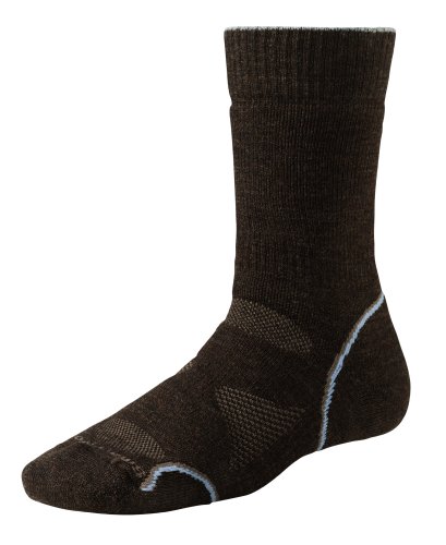 Smartwool Damen Perf. Socks PhD Outdoor Medium Crew, chestnut/sky, M, SW336