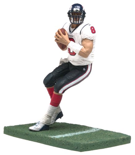 McFarlane Toys NFL Sports Picks Series 7 Action Figure David Carr (Houston Texans) White Jersey
