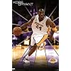 (22x34) Los Angeles Lakers Kobe Bryant, Dribbling Basketball Sports Poster Print