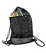 SmartTravel4Less Mesh Drawing Backpack, Black