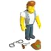 The Simpsons - 2001 - Playmates - Series 6 - Snake Action Figure - w/ Accessories - Intelli-Tronic Voice Activation - Out of Production - Limited Edition - Collectible