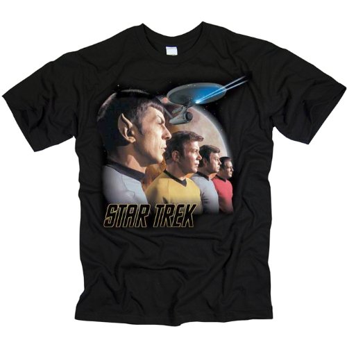 Star Trek T-Shirt Forward To Adventure Original Series