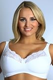 Best Seller Cotton White Non Wire Bra