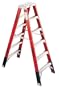 Werner T7406 375-Pound Duty Rating Fiberglass Multi-Use Twin Ladder, 6-Foot