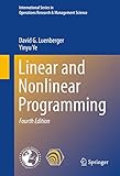 Linear and nonlinear programming