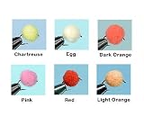 Glo Bugs Color: Chartreuse; Hook Size: 12