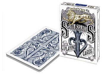 Split Spade Deck Blue