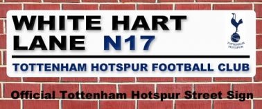 Spurs Street Sign