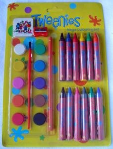 Childrens Toyshop  Toys : Tweenies Mega Colouring Set