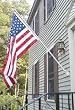 Top Flight Deluxe 6-Ft. Flagpole Set - White Baked Enamel Finish Model 6DFSET
