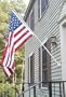 Top Flight Deluxe 6-Ft. Flagpole Set - White Baked Enamel Finish Model 6DFSET