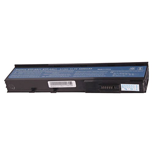 NEW 11.1V 5200Mah Li-ION Notebook/Laptop Battery for Acer TravelMate 3010 6291-101G12Mi 6292-6059 6493 BT.00604.006 GARDA31 Black