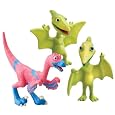 Learning Curve Dinosaur Train - Collectible Dinosaur 3 Pack - Mr. Pteranodon, Don, and Velma