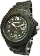 Tense Mens All Natural Wood Dark Sandalwood Roman # Watch G4100D RNDF