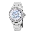 Armitron Women`s 3500016 Crystal Accented Silver-Tone Barbie Themed Dial Dress Watch