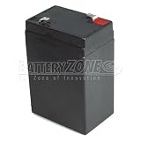 6V 4.0Ah SLA Battery for Vulcan Flashlights
