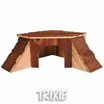 Large Wooden Corner Bed House Pet Rat Guinea Pig Home 6128