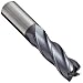 YG-1 EM817 Carbide Square Nose End Mills, Metric, Long Length, TiAlN Finish, 30 Degree Helix, For Use With Steel/Steel Alloys