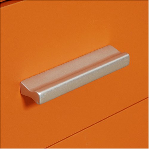 JKプラン カラフルキッチン収納庫 扉付キッチン収納庫 オレンジ skc-001