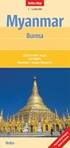 Myanmar - Burma Nelles Map: Special Map: Bagan; City Maps: Mandalay, Yangon (Rangoon)