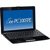 ASUS Eee PC Seashell 1005PE-PU17-BK 10.1-Inch Black Netbook (Up to 14 Hours of Battery Life) Image of ASUS Eee PC Seashell 1005PE-PU17-BK 10.1-Inch Black Netbook (Up to 14 Hours of Battery Life)