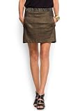 Mango Women's Elastic Waist Miniskirt