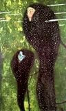 12X16 inch Gustav Klimt Abstract Animal Canvas Art Repro Mermaids