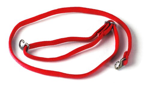 Red thin bra strap