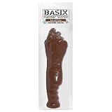 Pipedream Products Basix Rubber Works Brown Fist Dildo Adult Sex Toy Kit