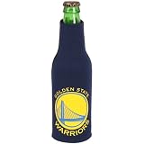 NBA Golden State Warriors Zippered 12oz. Bottle Koozie - Navy Blue