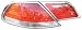 Putco 400822 Chrome Trim Tail Light Cover