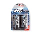Ansmann NiMH Akku D Mono 10000 mAh 2er Pack