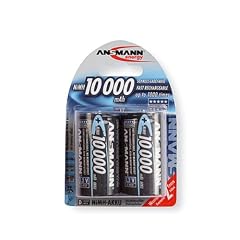 Ansmann 5030642 Mono D 10000mAh NiMH Akku 2er Set